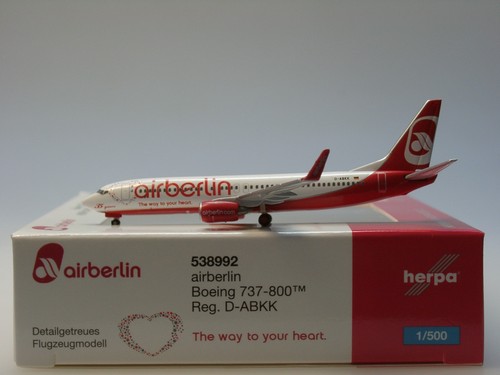 Herpa wings boeing 737 800 - herpa,