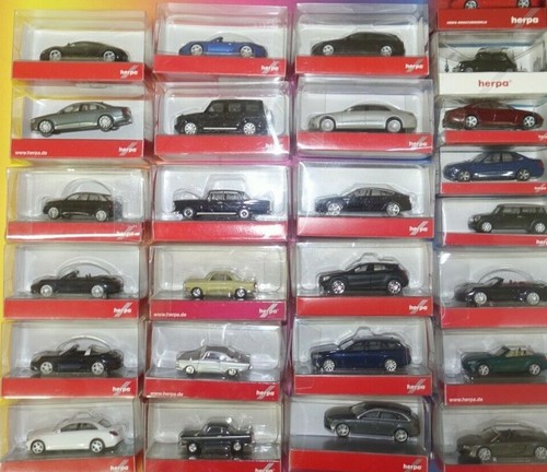 Herpa mercedes audi porsche - mercedes,