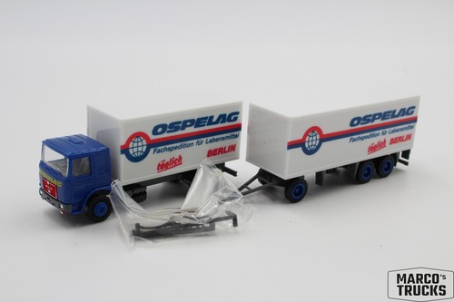 Herpa man kofferhängerzug - herpa,
